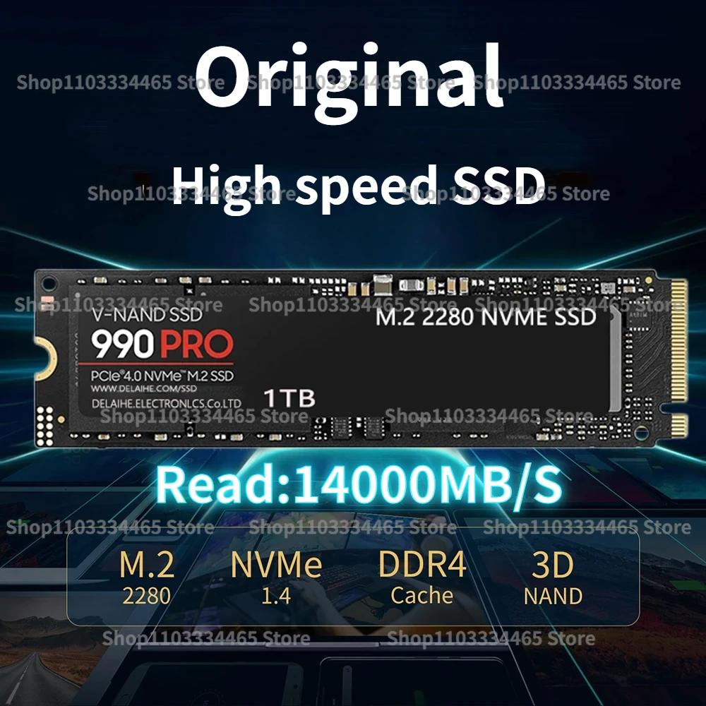   M2 NVME SSD, 1TB, 2TB, 4TB, SSD ̺,  SSD M.2 PCIe 5.0X4 ϵ ũ, Ʈ ũž PS5 PS4
